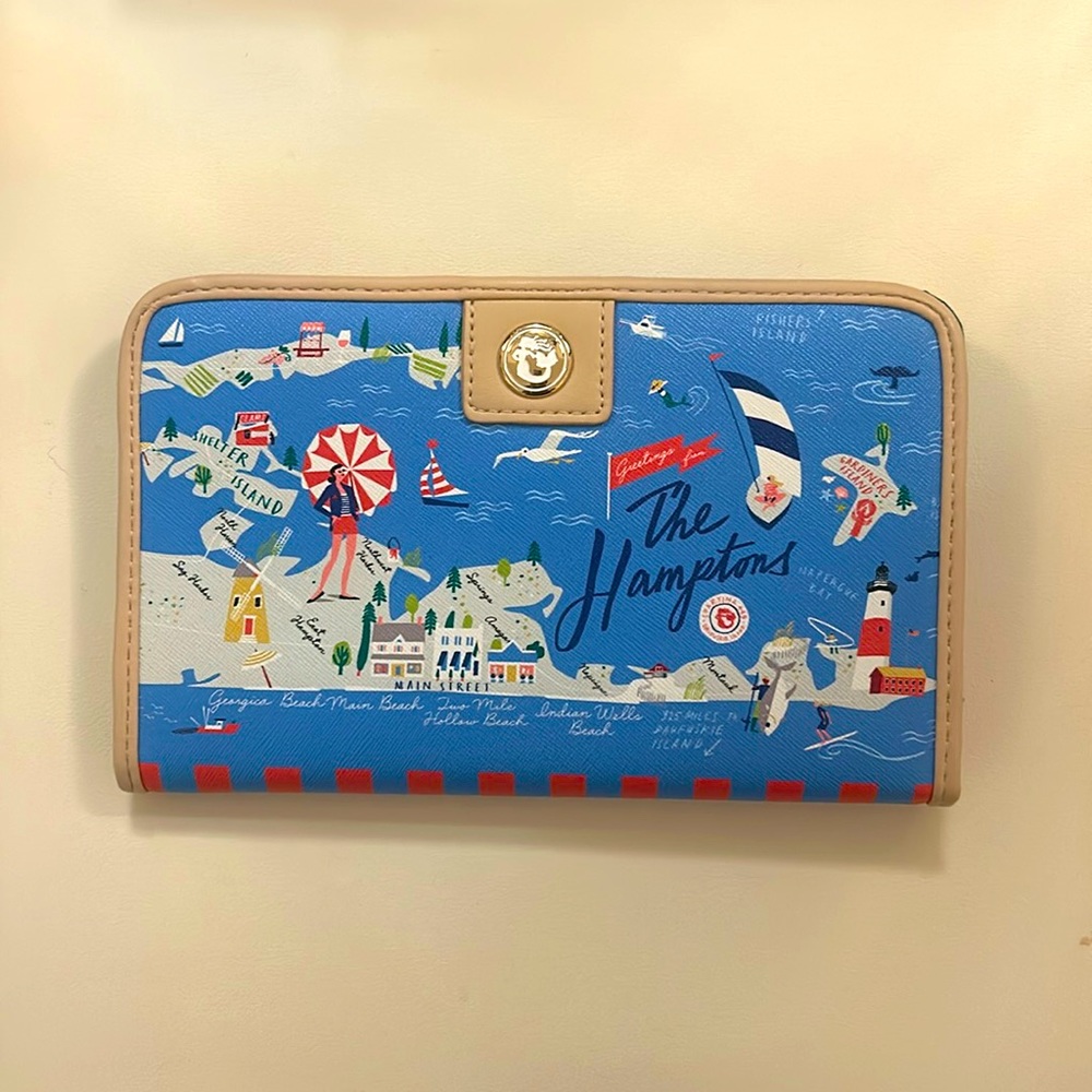 spartina 449 wallet/clut of the Long Island Sound/Montauk. Used once.